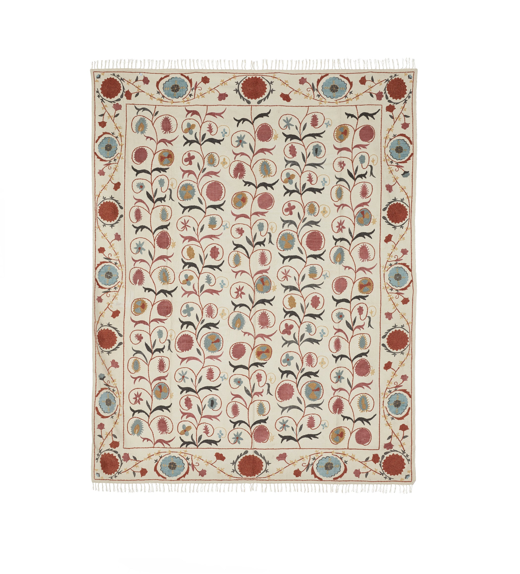 Sheki Rug 244x305cm - Blood Orange