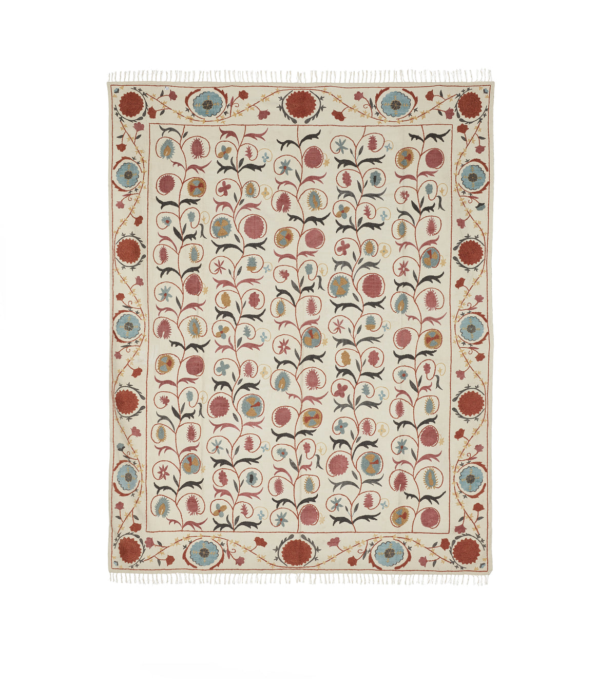 Sheki Rug 244x305cm - Blood Orange | OKA