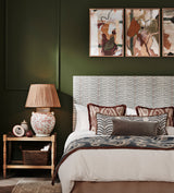 Sheringham Super King Headboard - Areca Seafoam