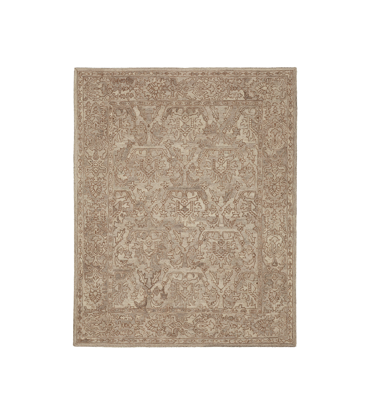 Shirin Rug 274x366cm - Mole | OKA