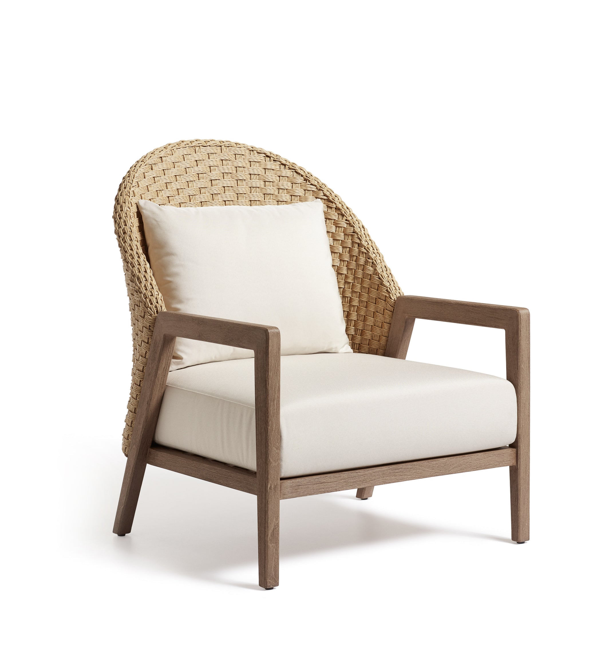 Shorwell Garden Armchair - Natural Teak