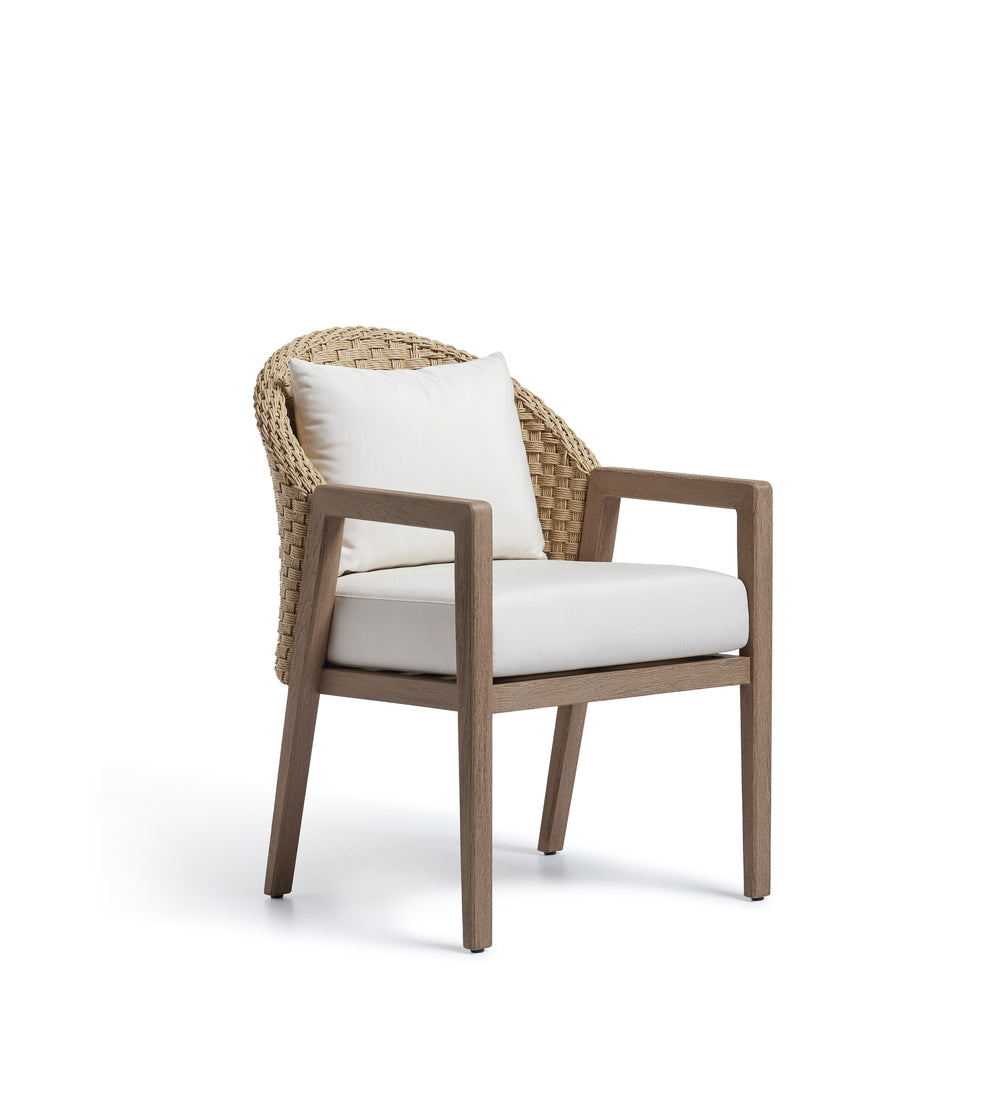Shorwell Garden Dining Chair - Natural Teak