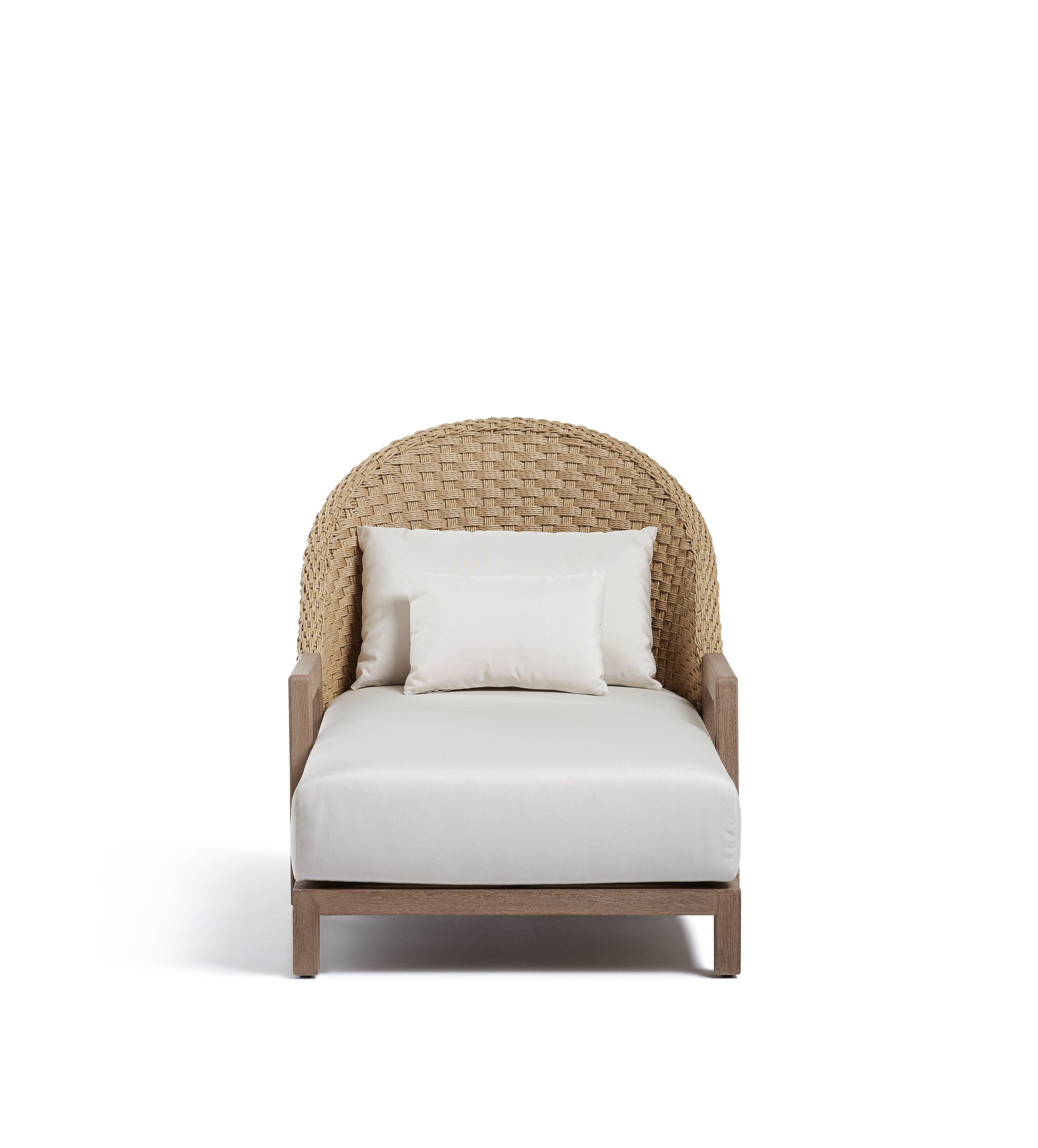 Shorwell Garden Lounger - Natural Teak