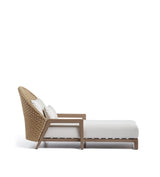 Shorwell Garden Lounger - Natural Teak