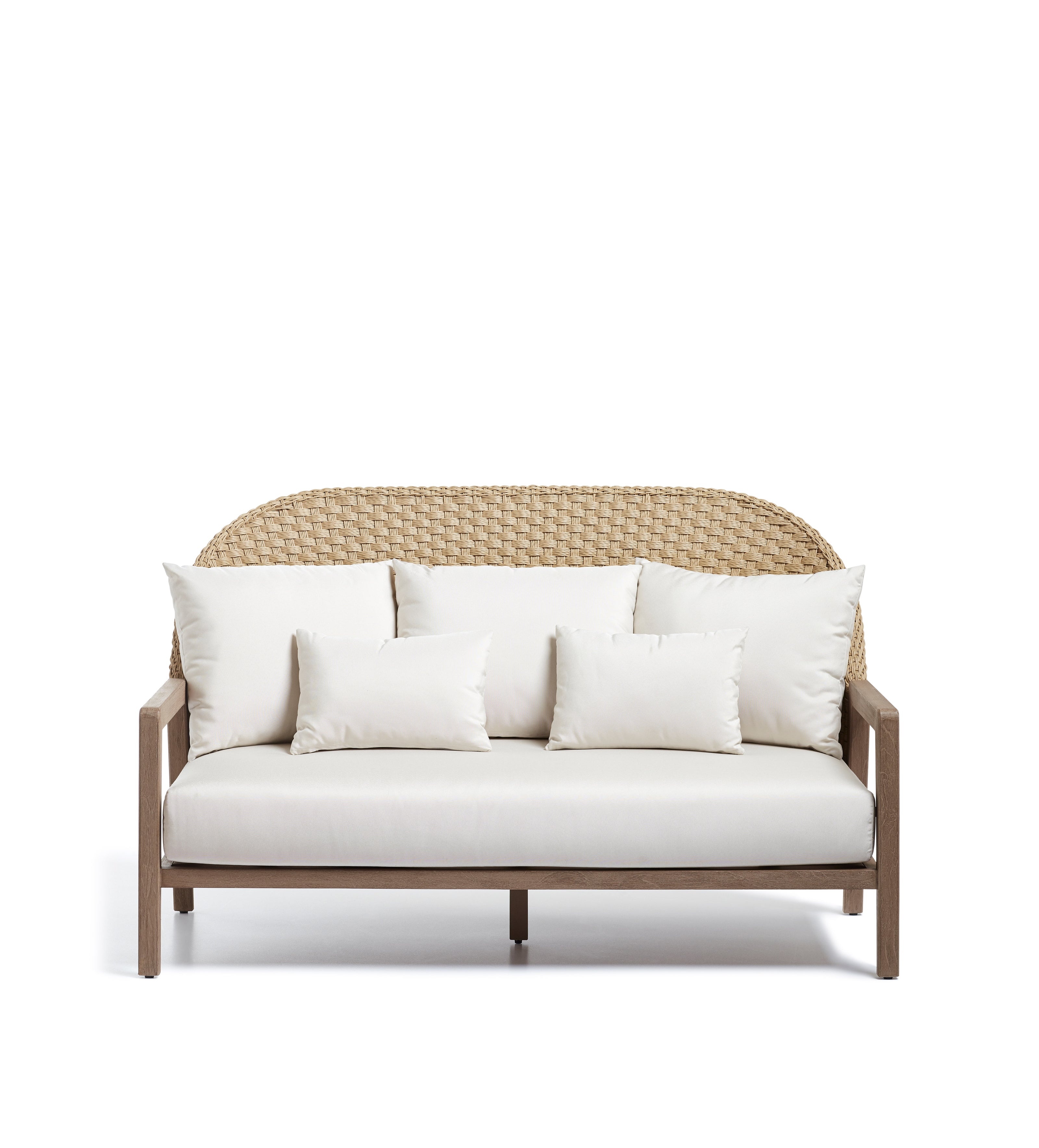 Shorwell Garden Sofa - Natural Teak