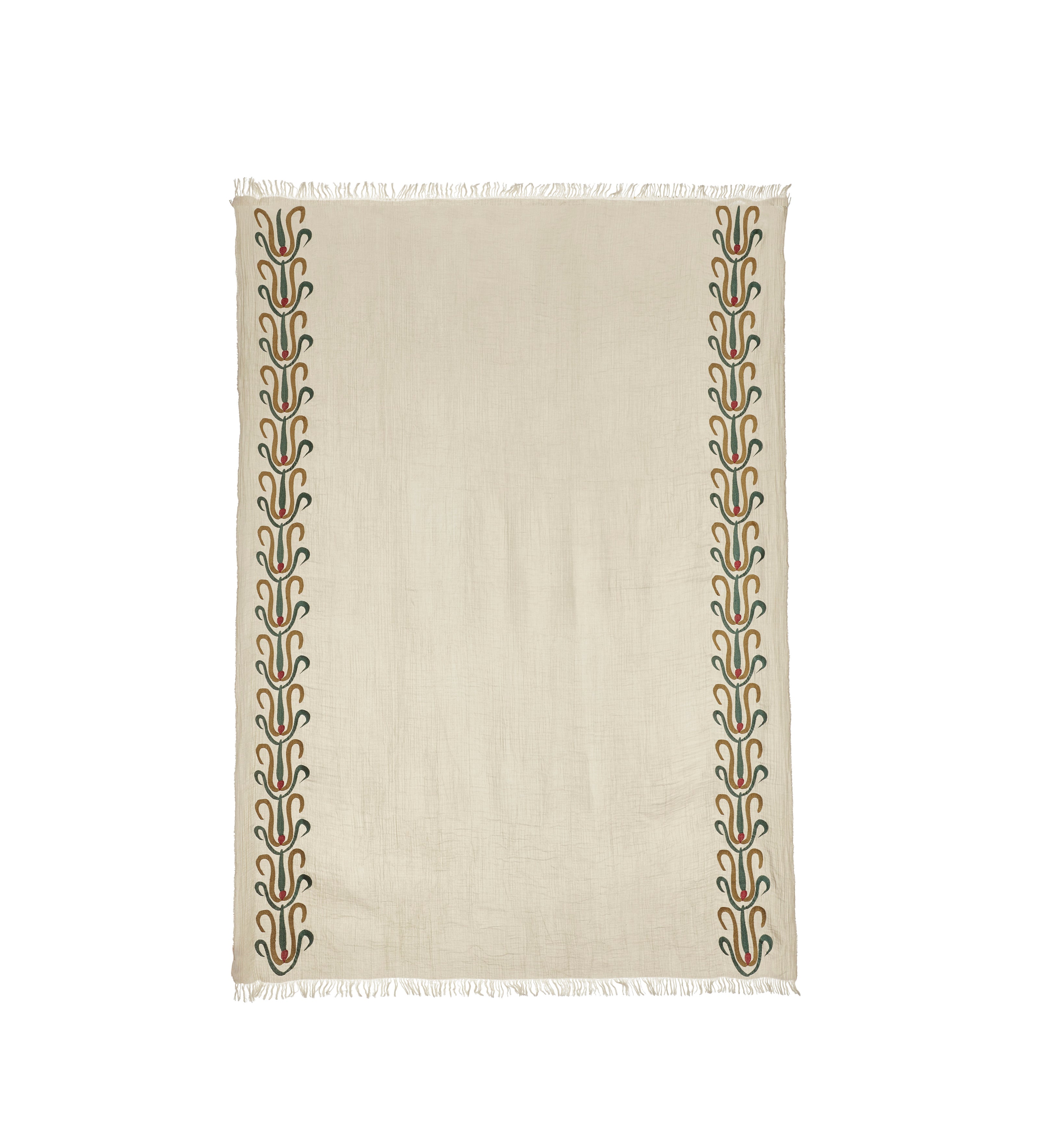 Sibylla Embroidered Throw - Multi