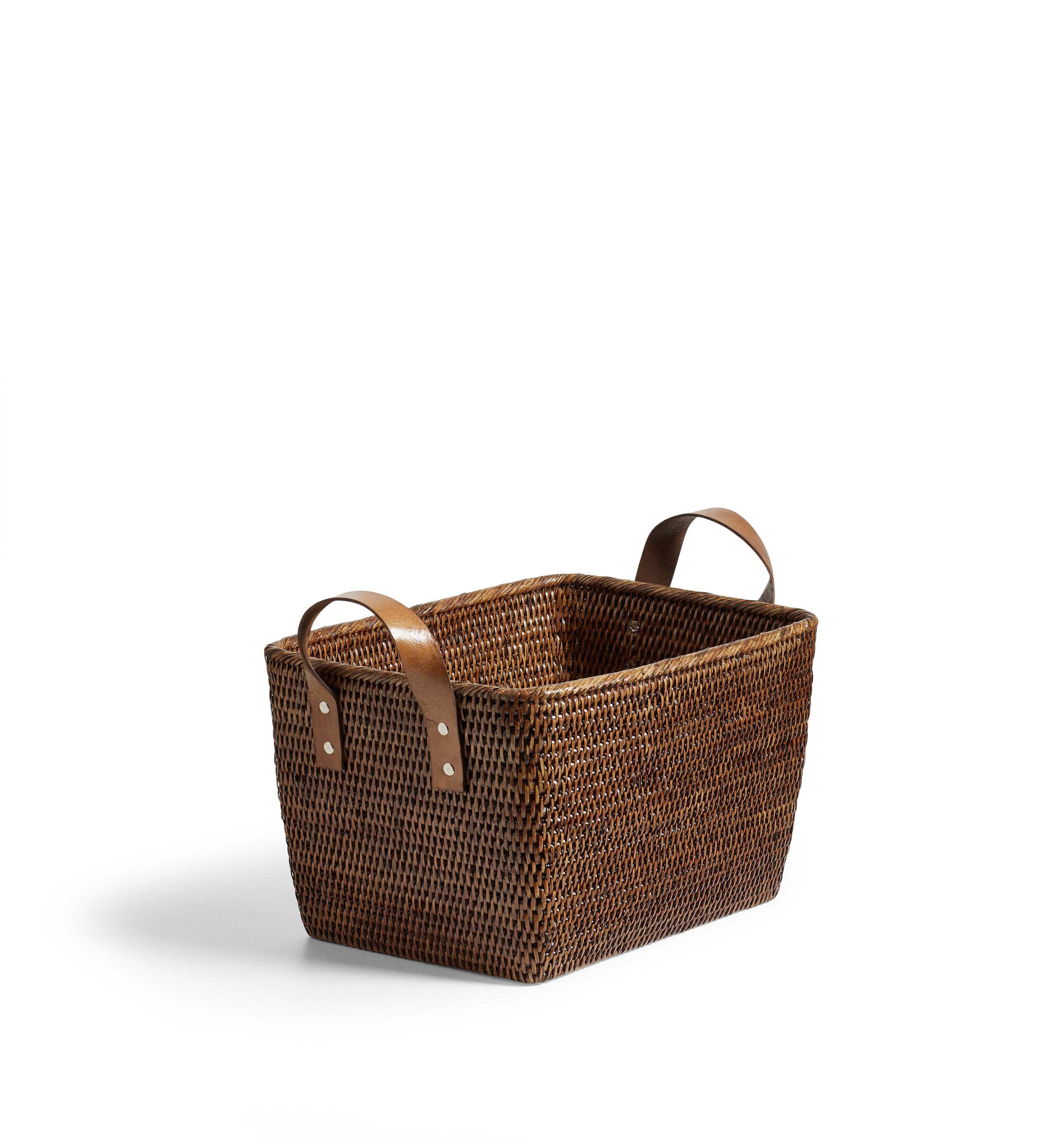 Fairfax Basket - Small - Brown