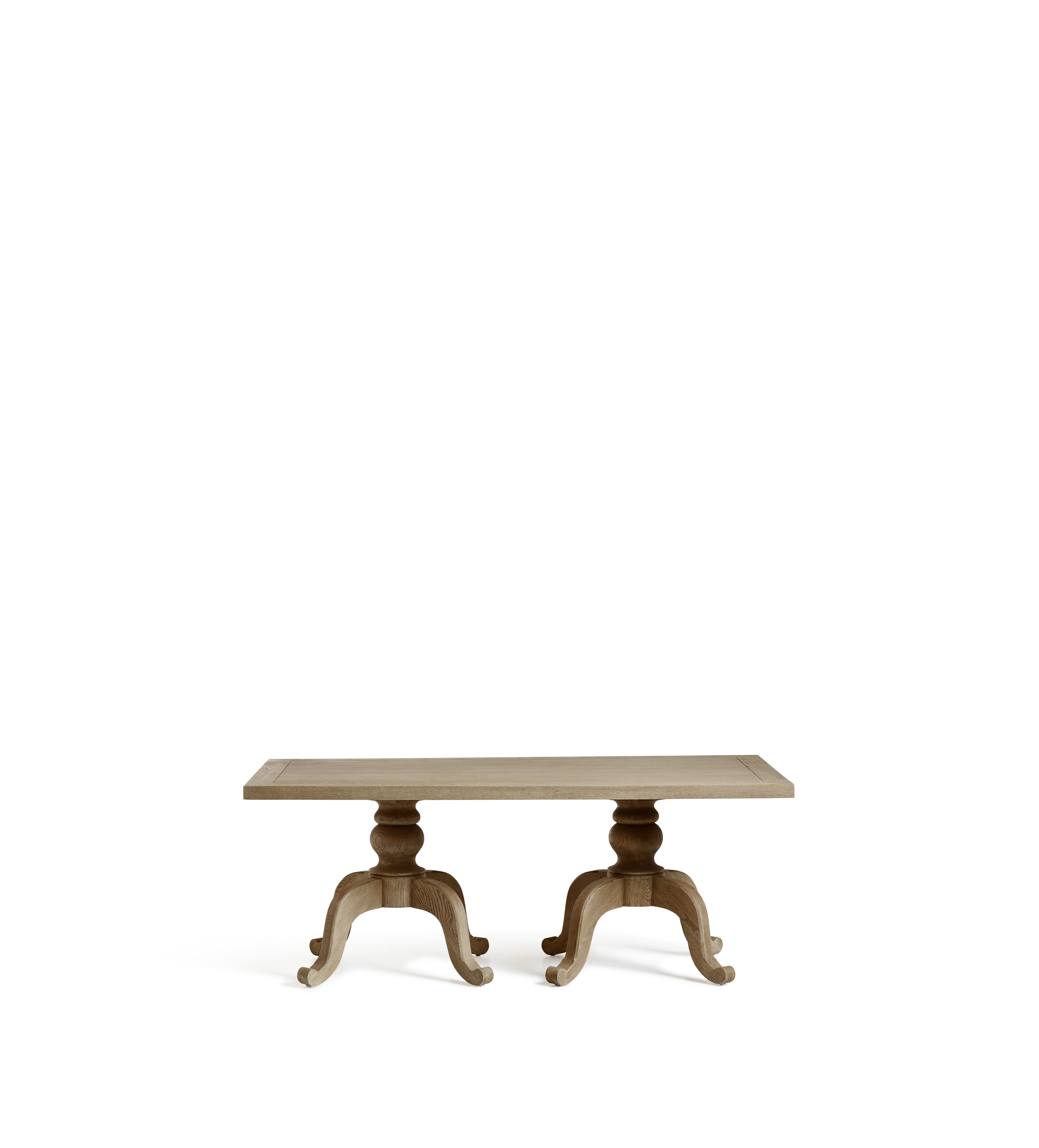 Arthur Rectangular Dining Table - Small - Weathered Oak