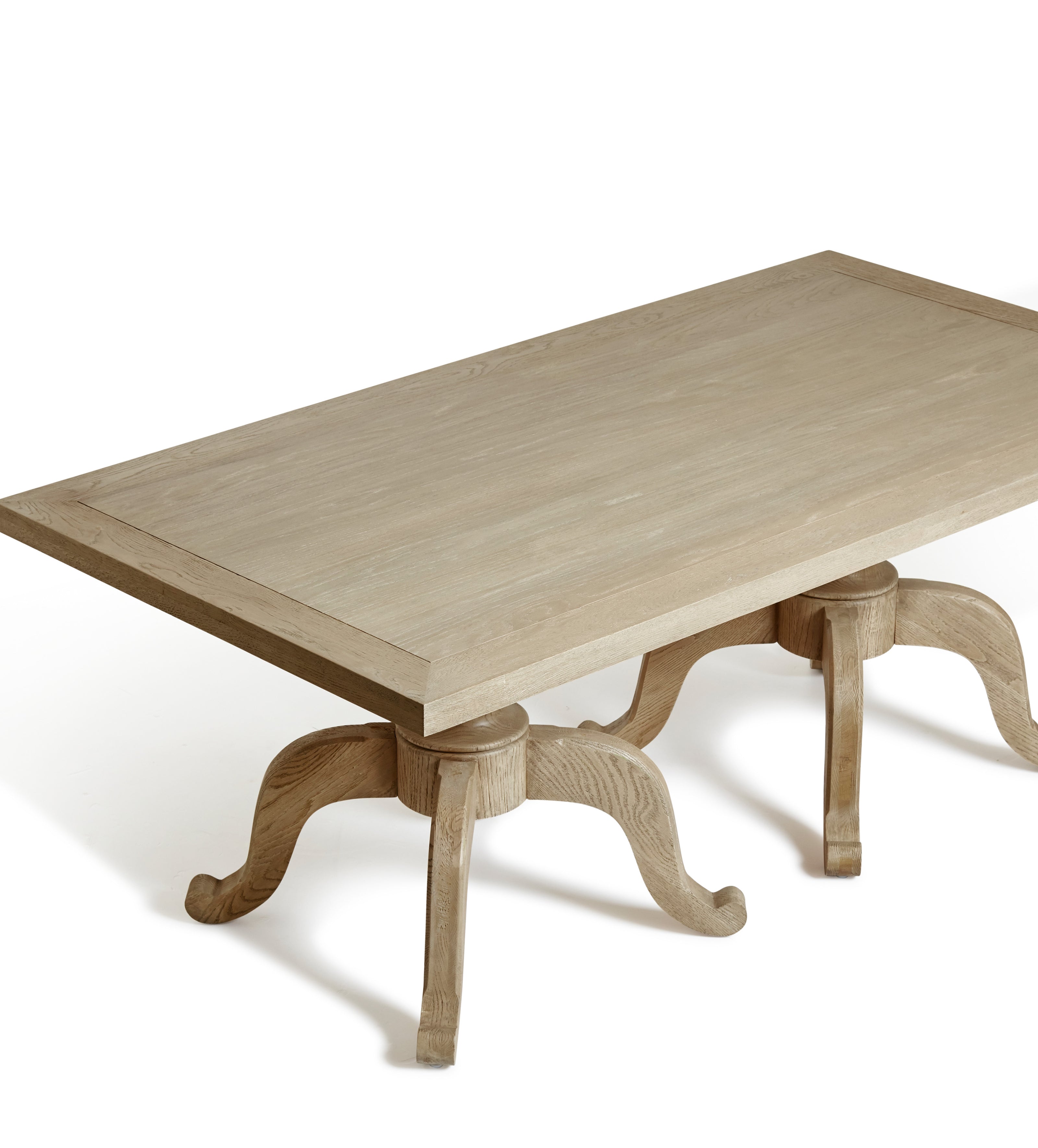 Arthur Rectangular Dining Table - Small - Weathered Oak