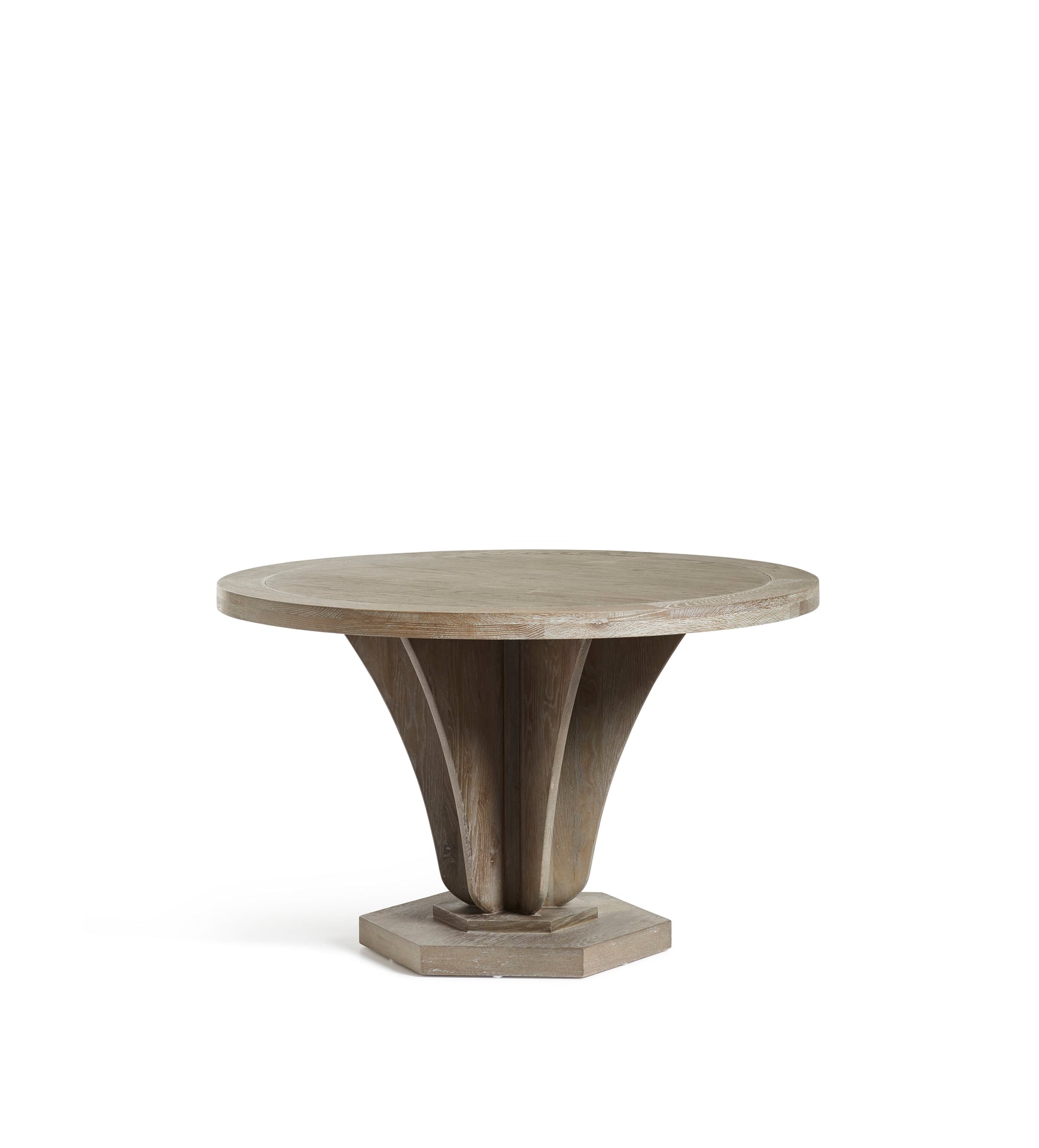 Allegro Round Dining Table - Small - Burnt Oak