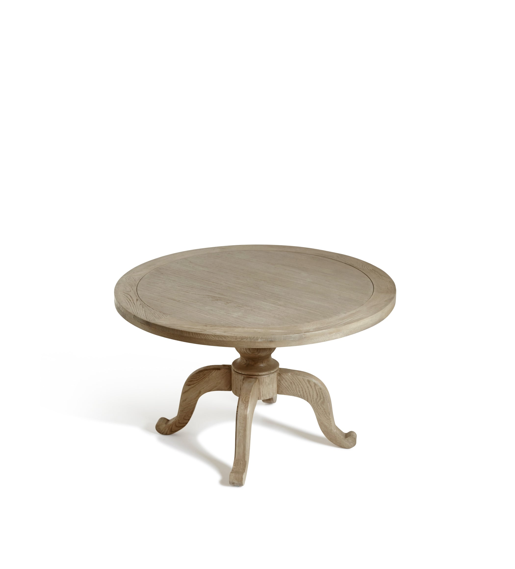 Arthur Round Dining Table - Small - Weathered Oak