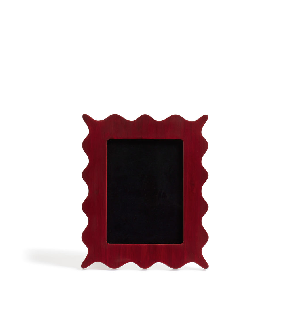Talasa Photo Frame 5x7" - Brushed Red