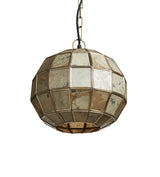 Torsten Stone Globe Pendant Lamp - Natural - Small