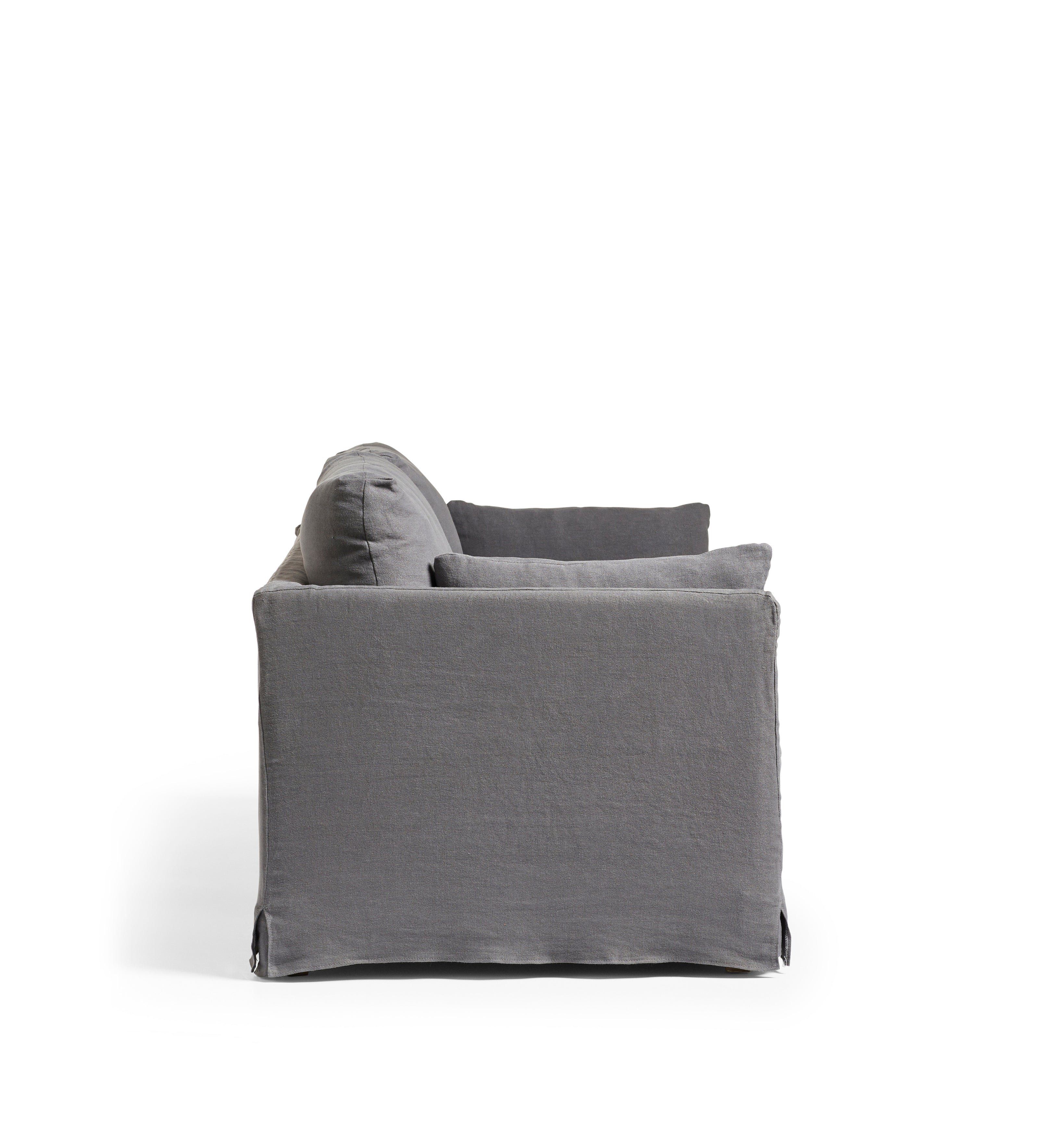 Solatium 3-Seater Sofa - Charcoal