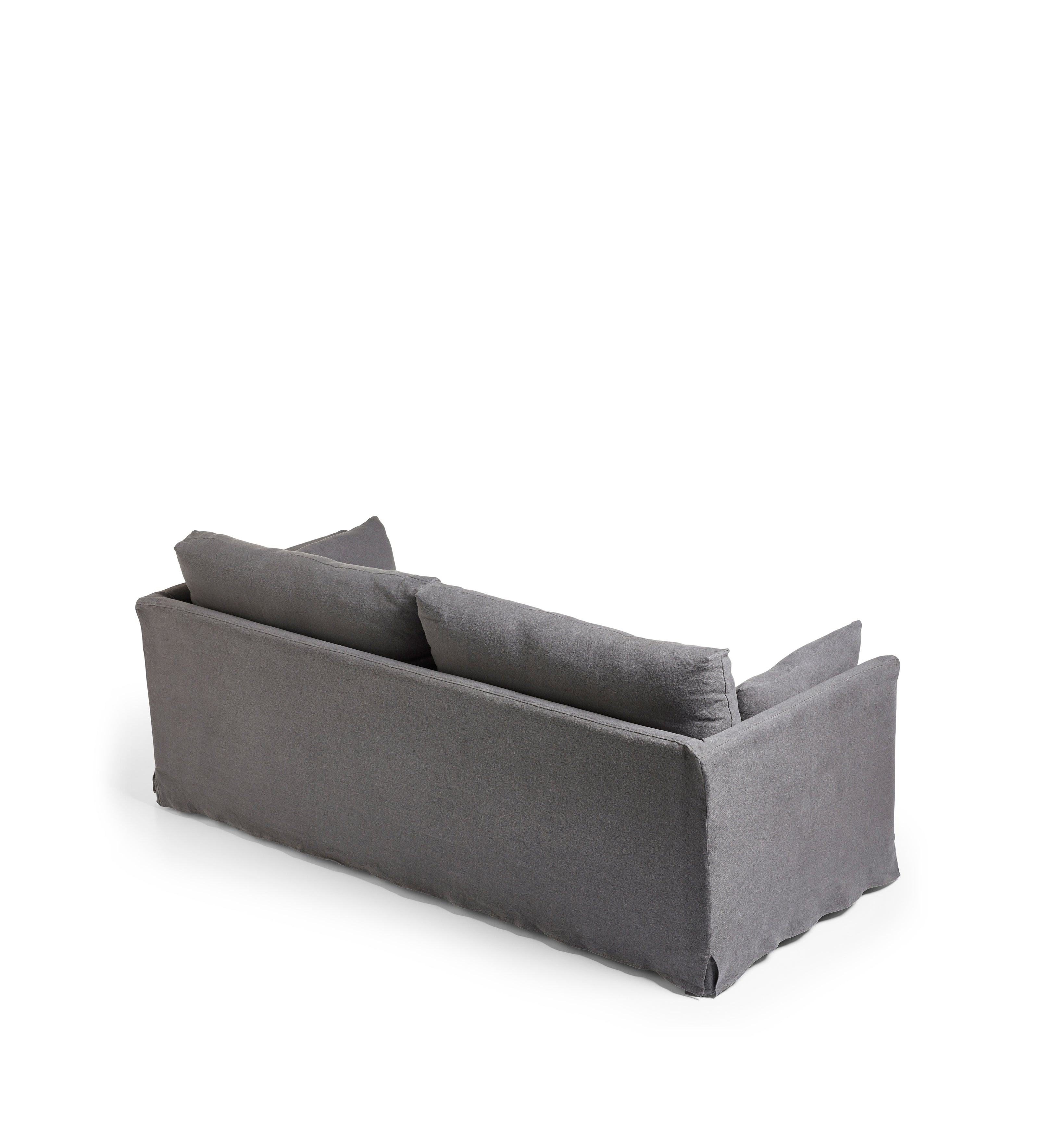 Solatium 3-Seater Sofa - Charcoal