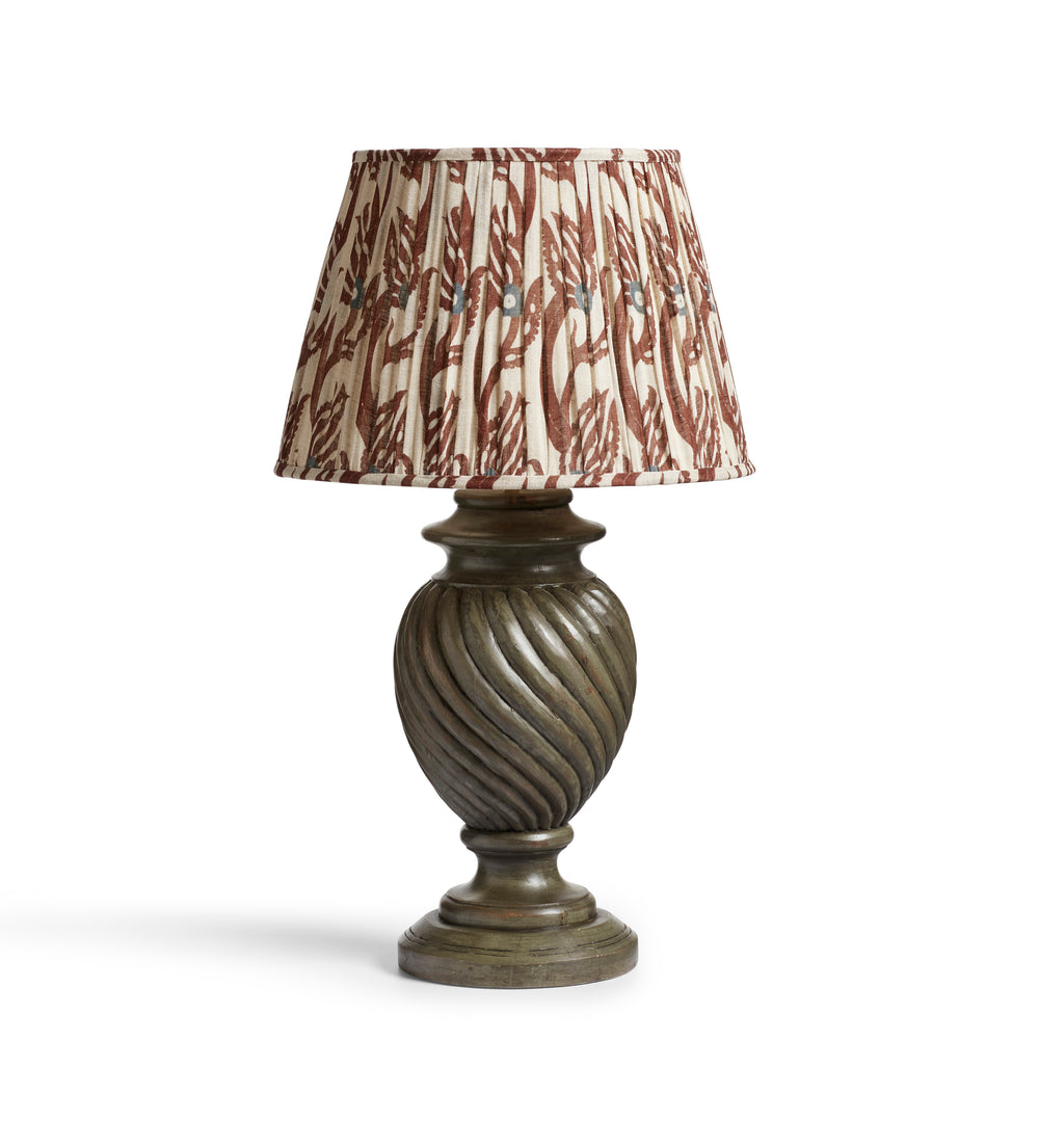 Solomon Table Lamp Base - Davis Green