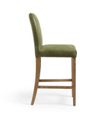 Stafford Leather Bar Stool - Spruce