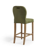 Stafford Leather Bar Stool - Spruce