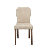 Stafford Leather Dining Chair - China Clay