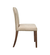 Stafford Leather Dining Chair - China Clay