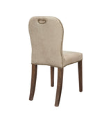 Stafford Leather Dining Chair - China Clay