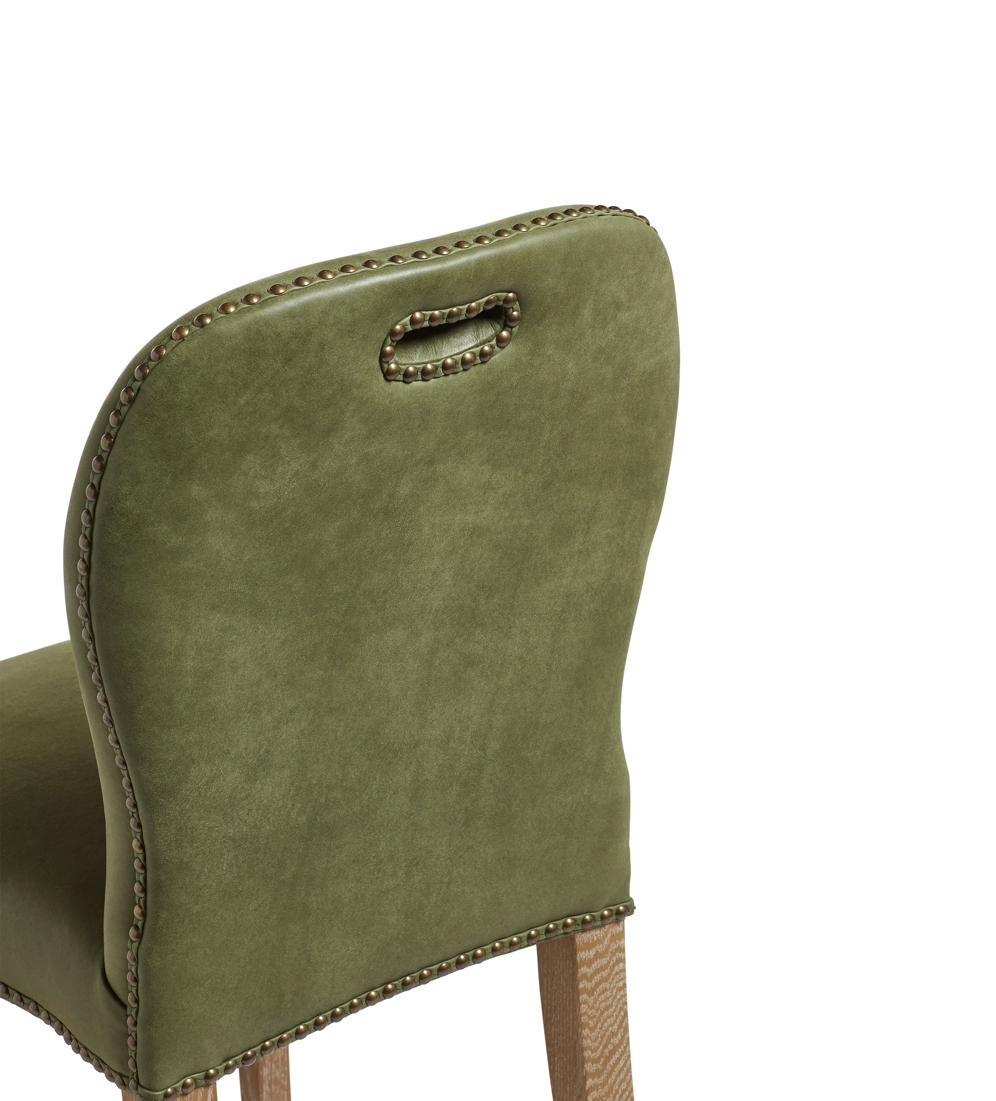 Stafford Leather Dining Chair - Spruce