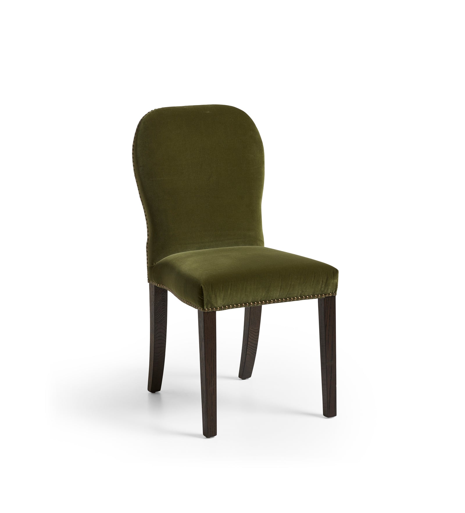 Stafford Velvet Dining Chair - Spruce