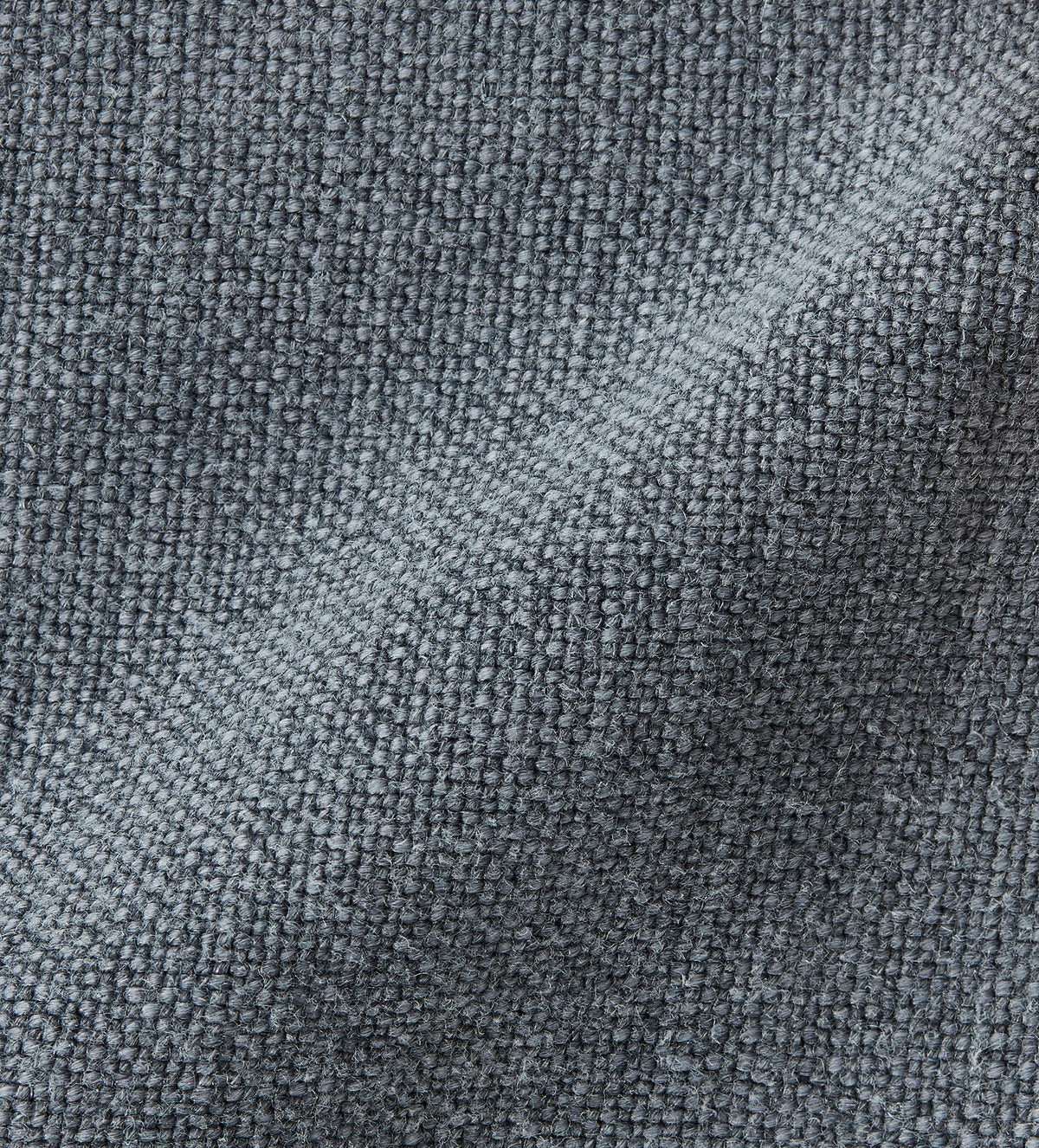 Stonewashed Sample Stonewashed Linen Fabric Swatch - Petrol Blue | OKA