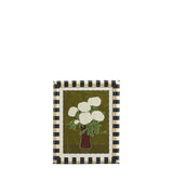 Striscia Framed Floral Prints - Set of Four - Green
