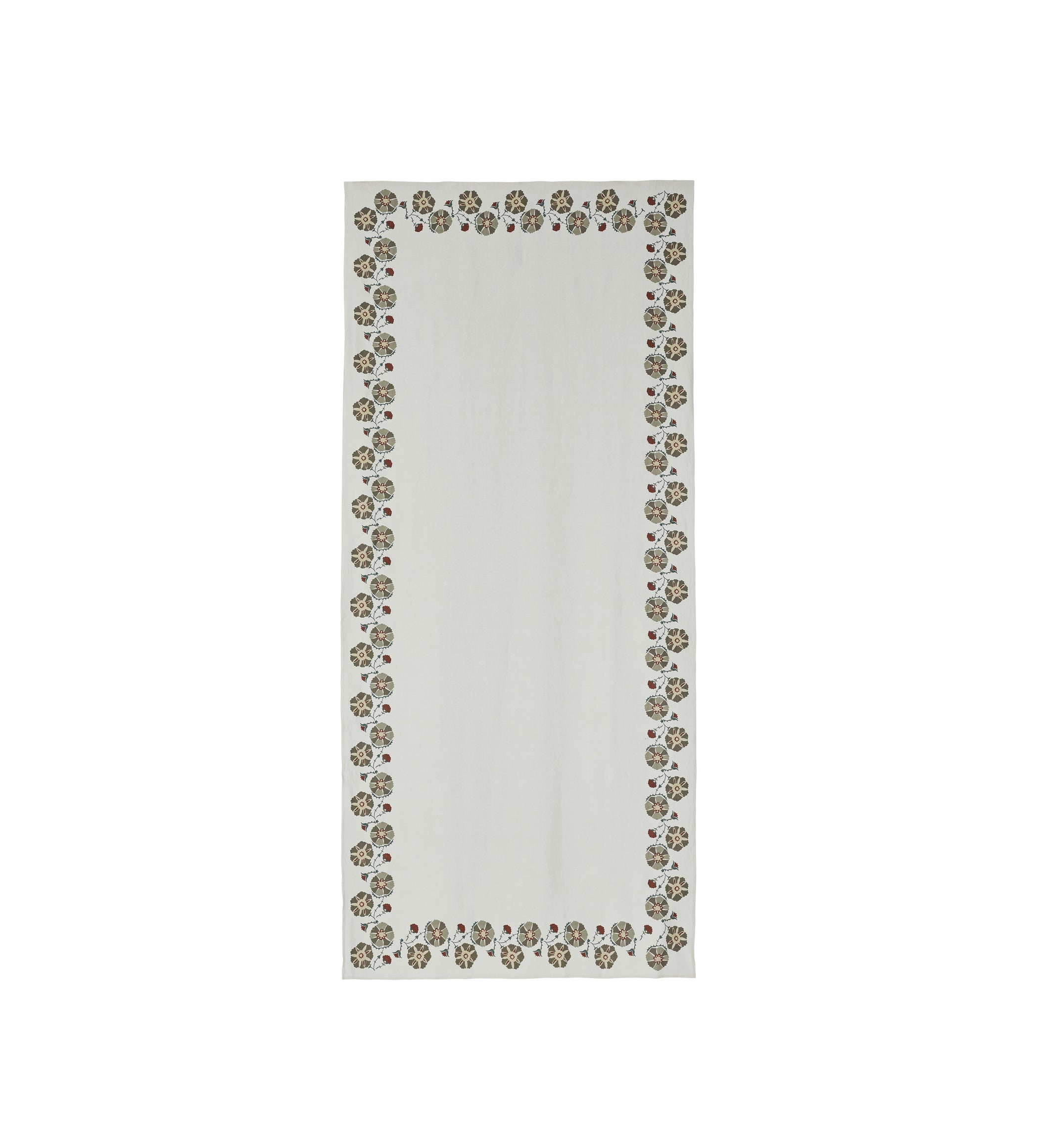 Suleyman Tablecloth - Dark Sage