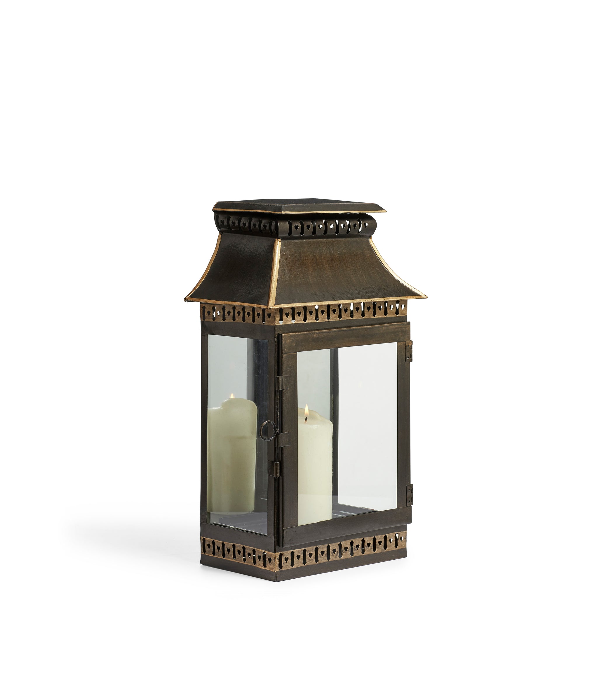 Sunahri Wall Lantern - Brown