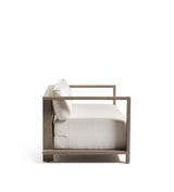 Swanmore Garden Sofa - Weathered Teak