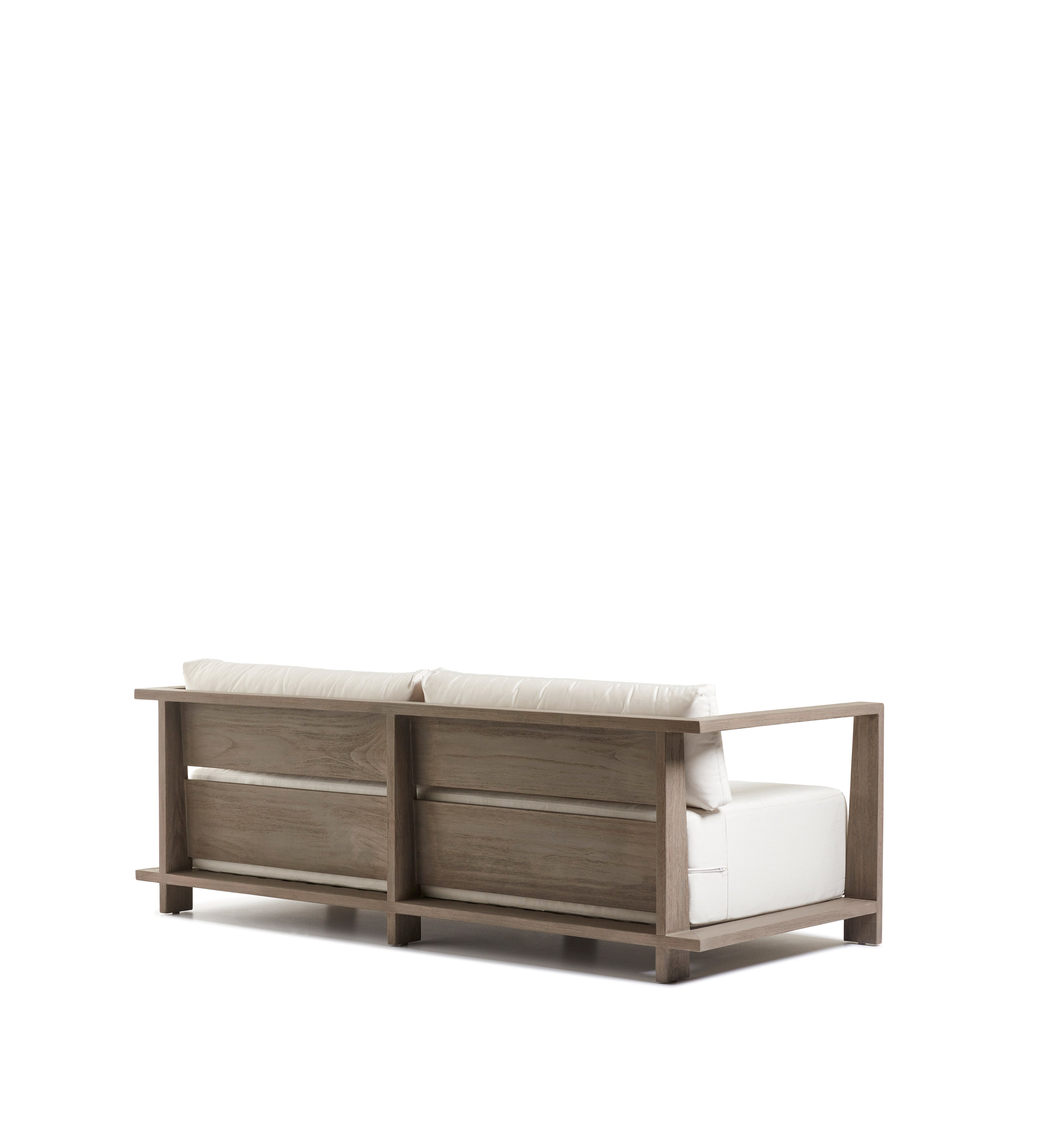 Swanmore Garden Sofa - Weathered Teak