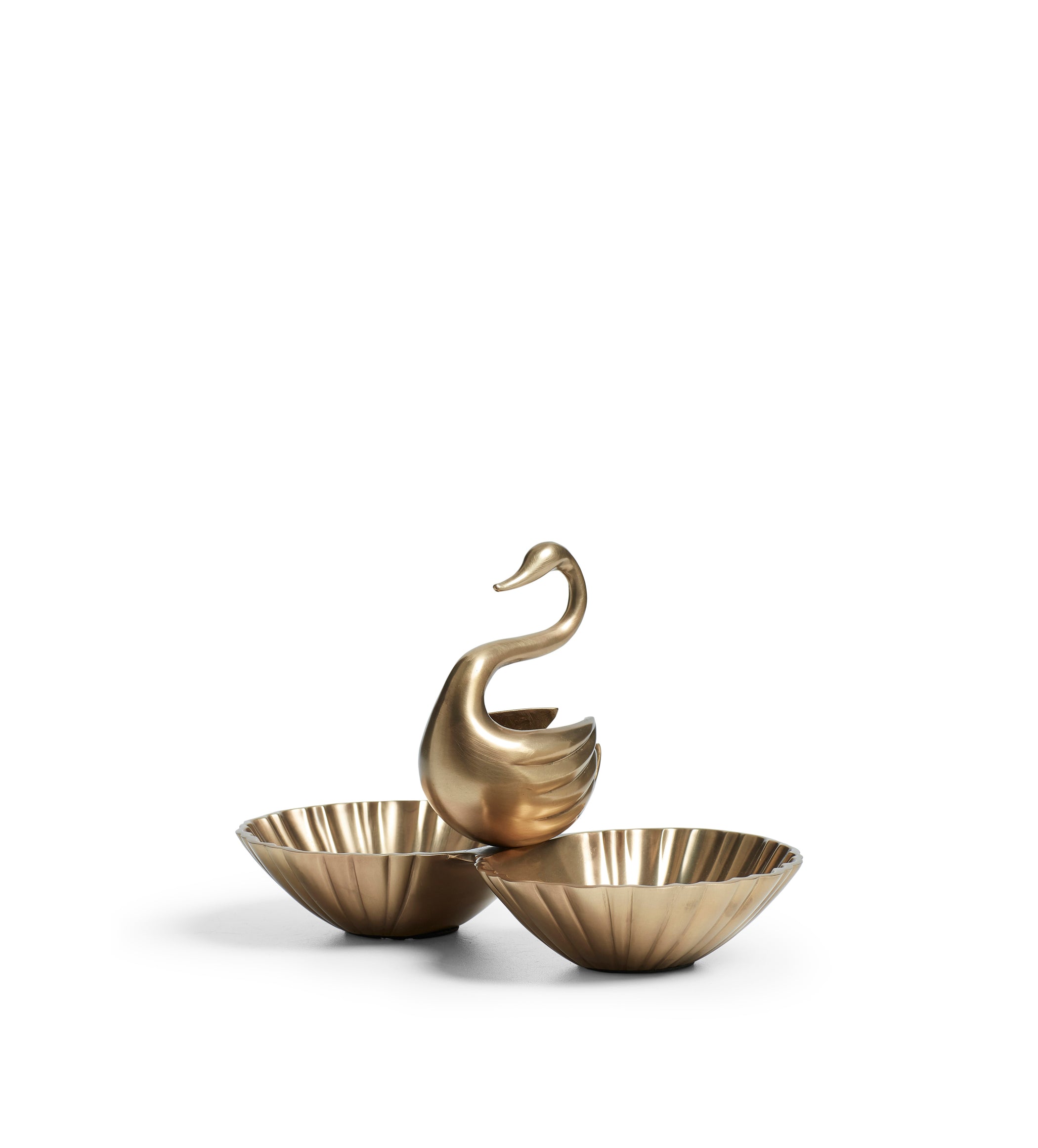 Swanne Bowls - Antique Brass