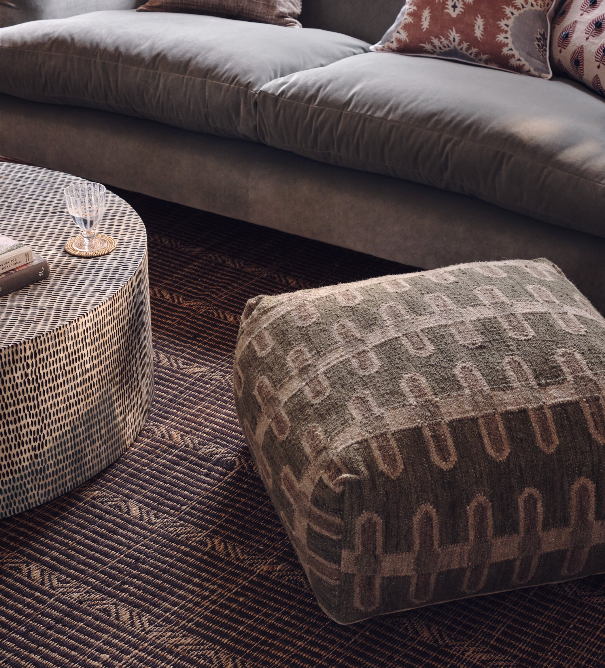 Sycamore Floor Cushion - Green