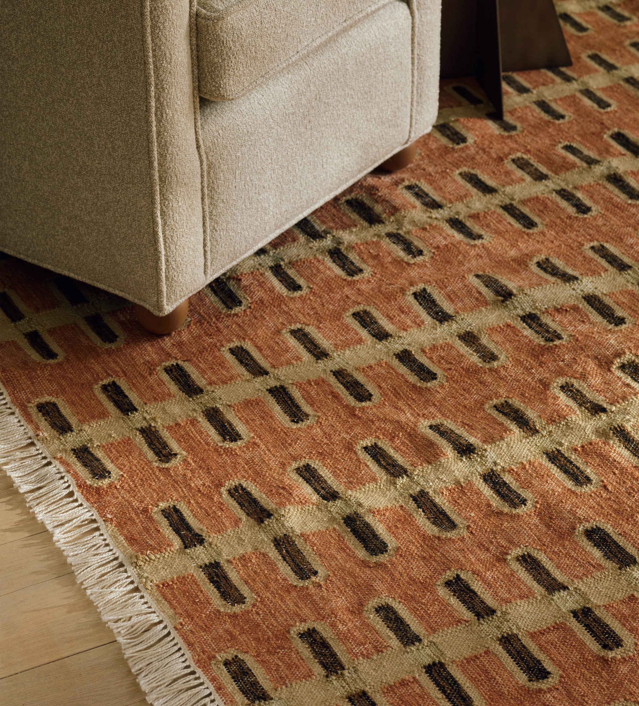 Sycamore Indoor/Outdoor Rug 244x305cm - Aged Terracotta