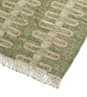 Sycamore Rug 244x305cm - Green | OKA