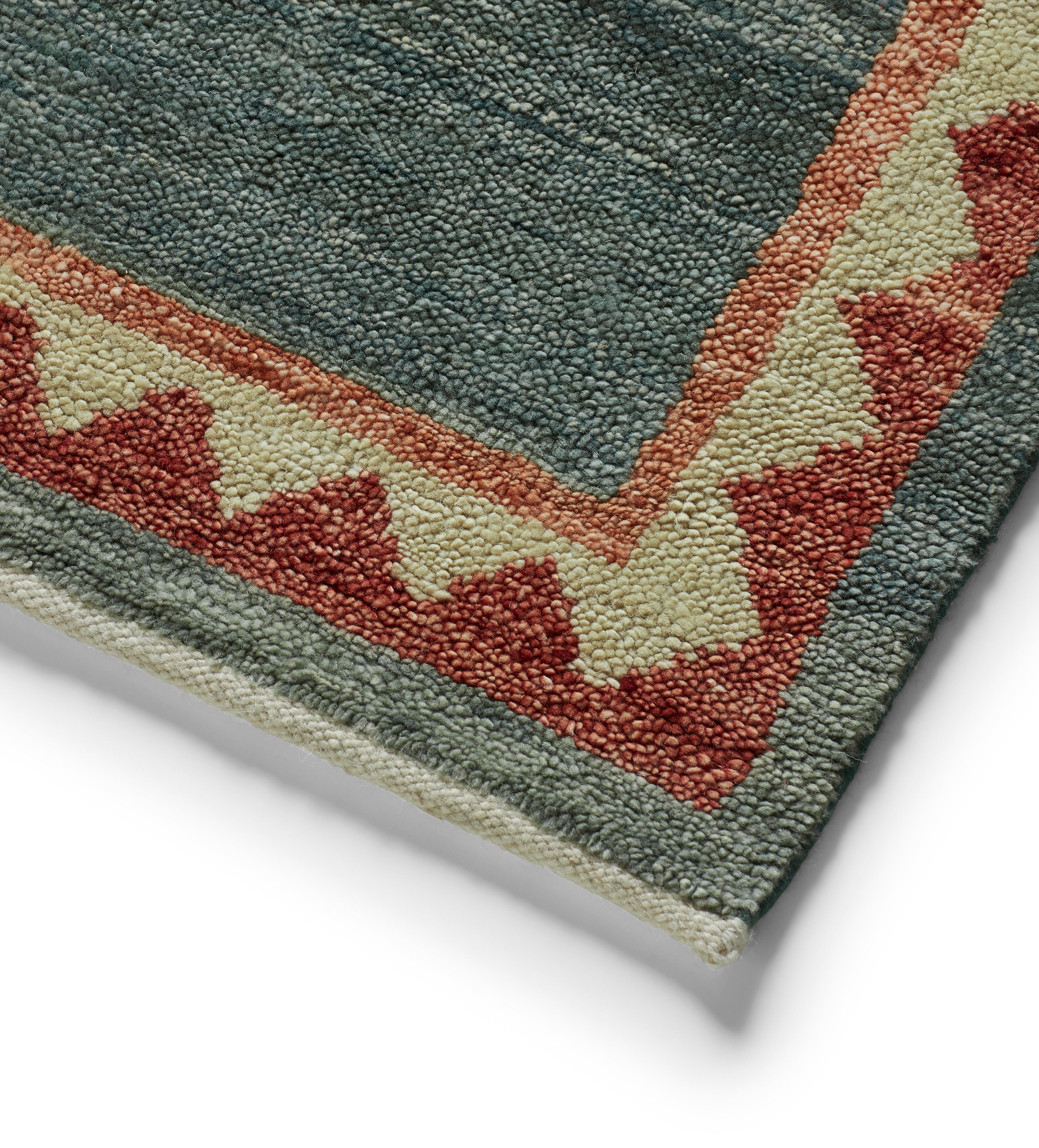 Synoro Rug 244x305cm - Mid Blue | OKA