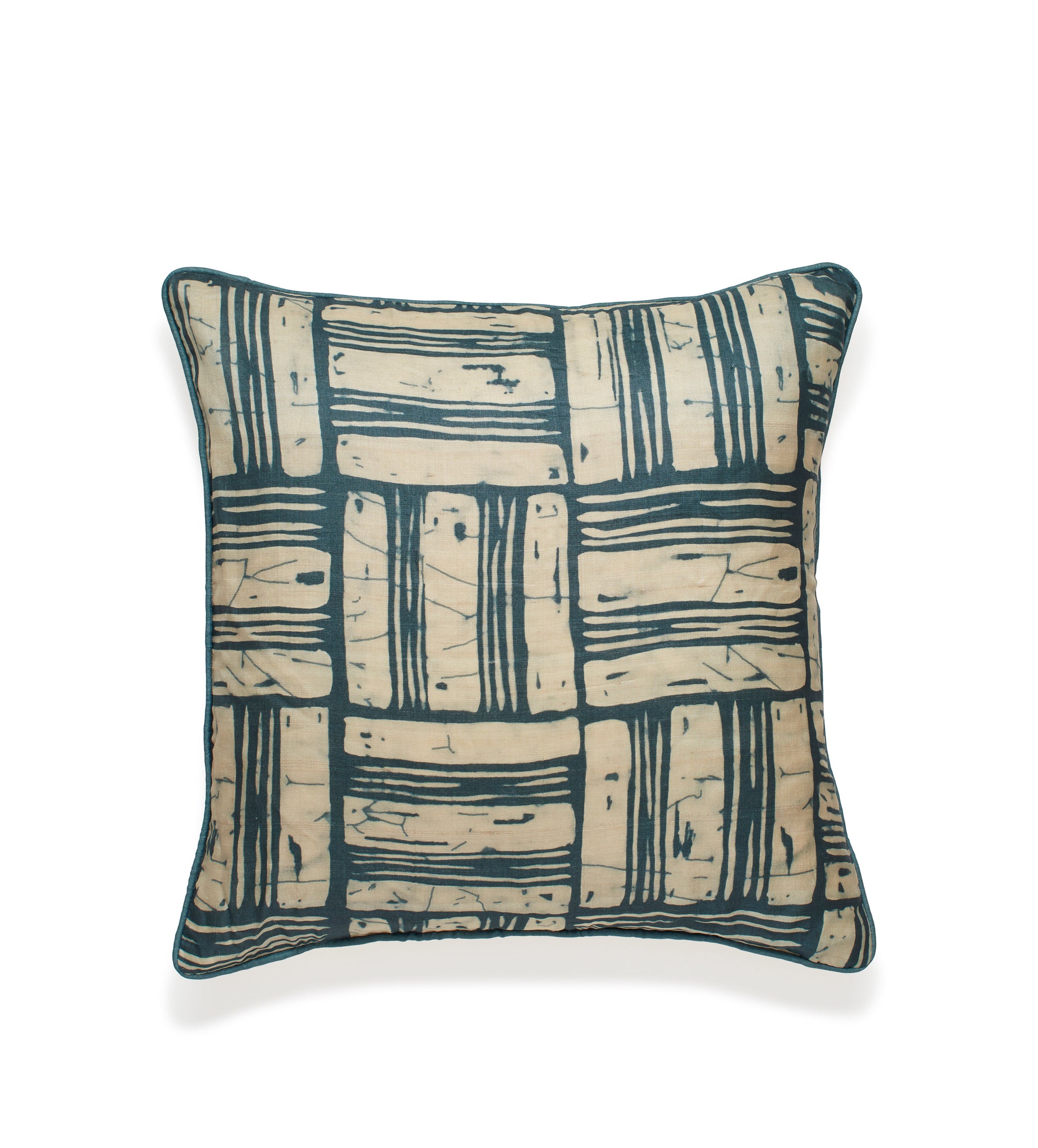 Taika Cushion Cover - Air Force Blue