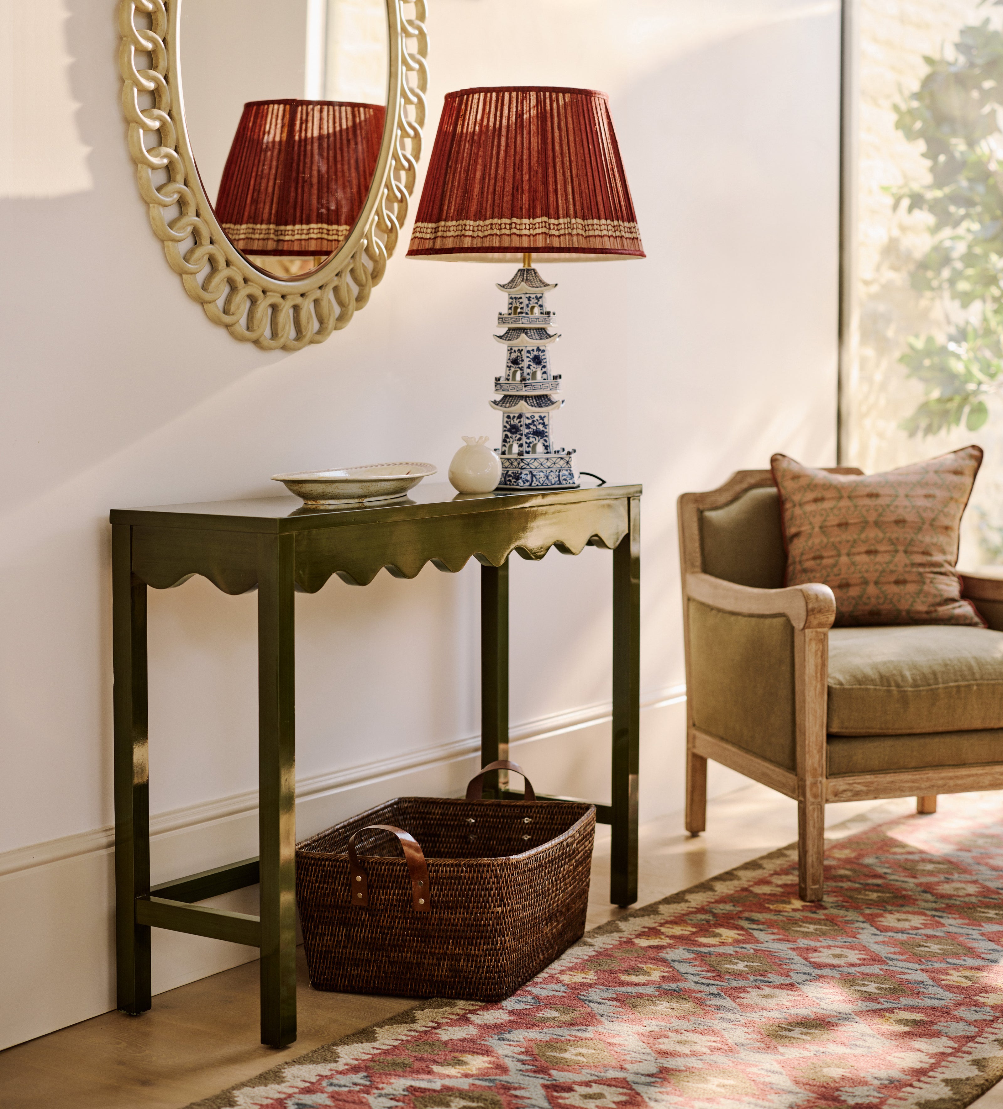 Talasa Console Table - Spruce