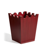 Talasa Wastepaper Bin - Brushed Red