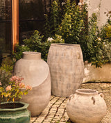 Chasca Planter - Brushed White