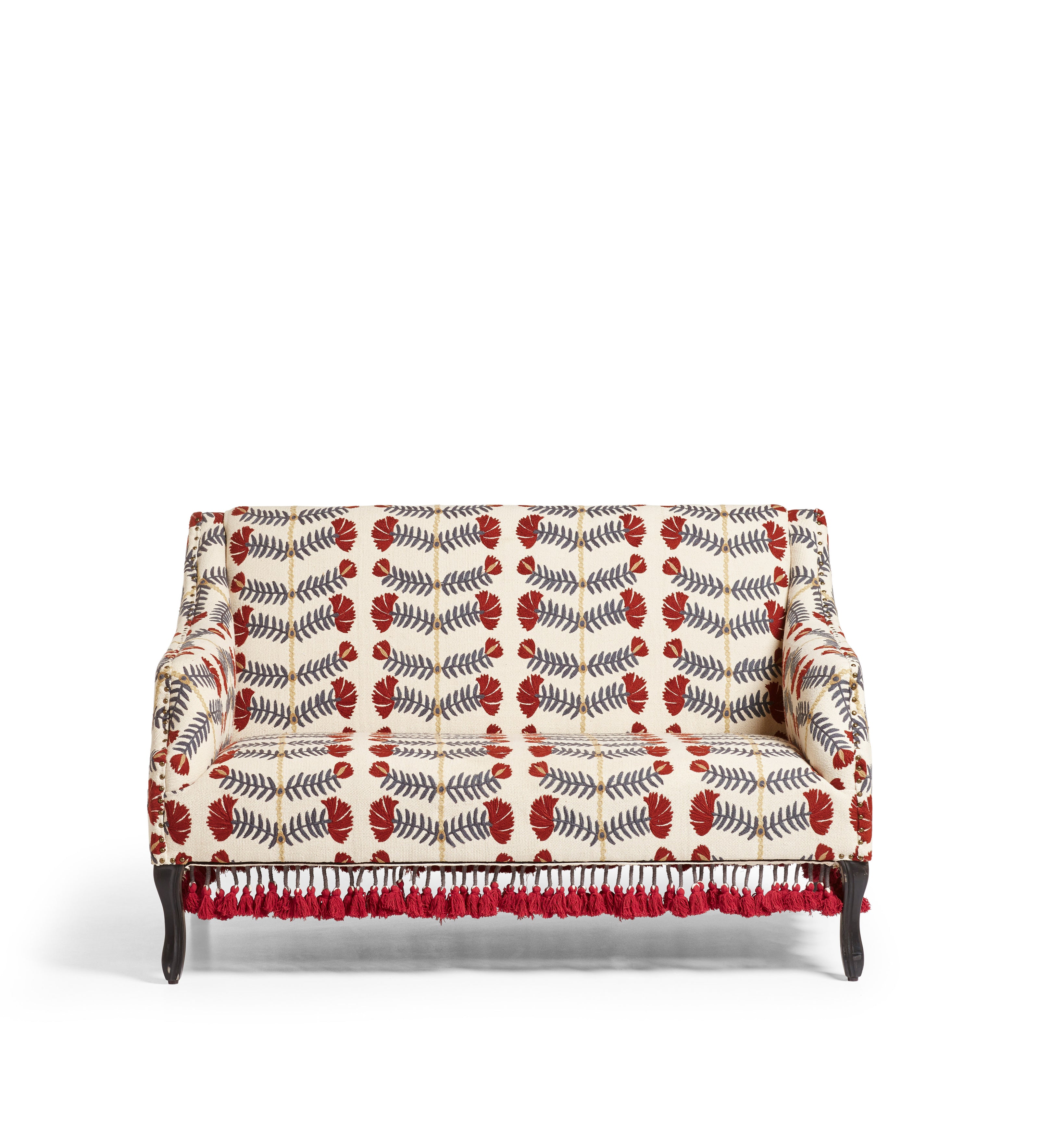 Tarma Highweald  Cotton 2-Seater Sofa- Sapphire