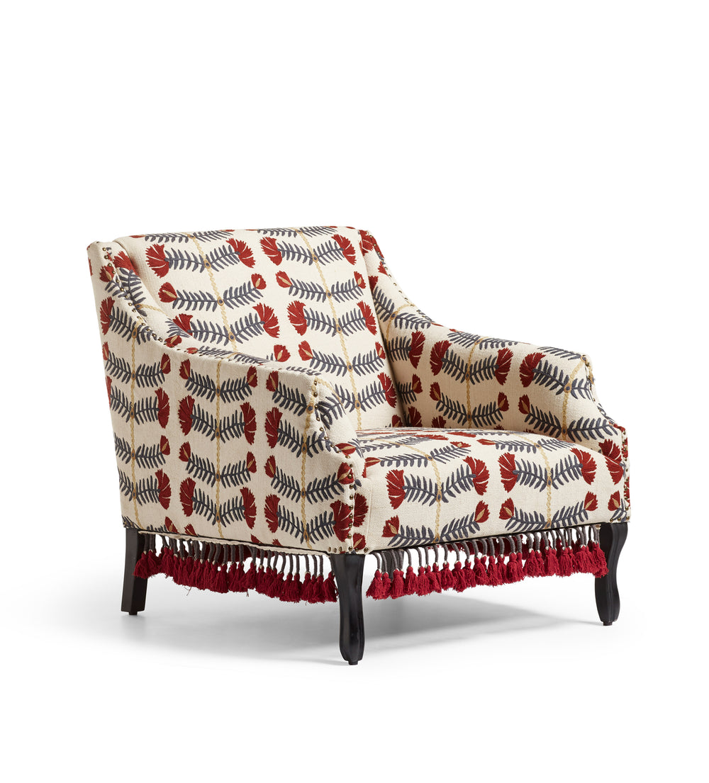 Tarma Highweald Cotton Armchair - Sapphire