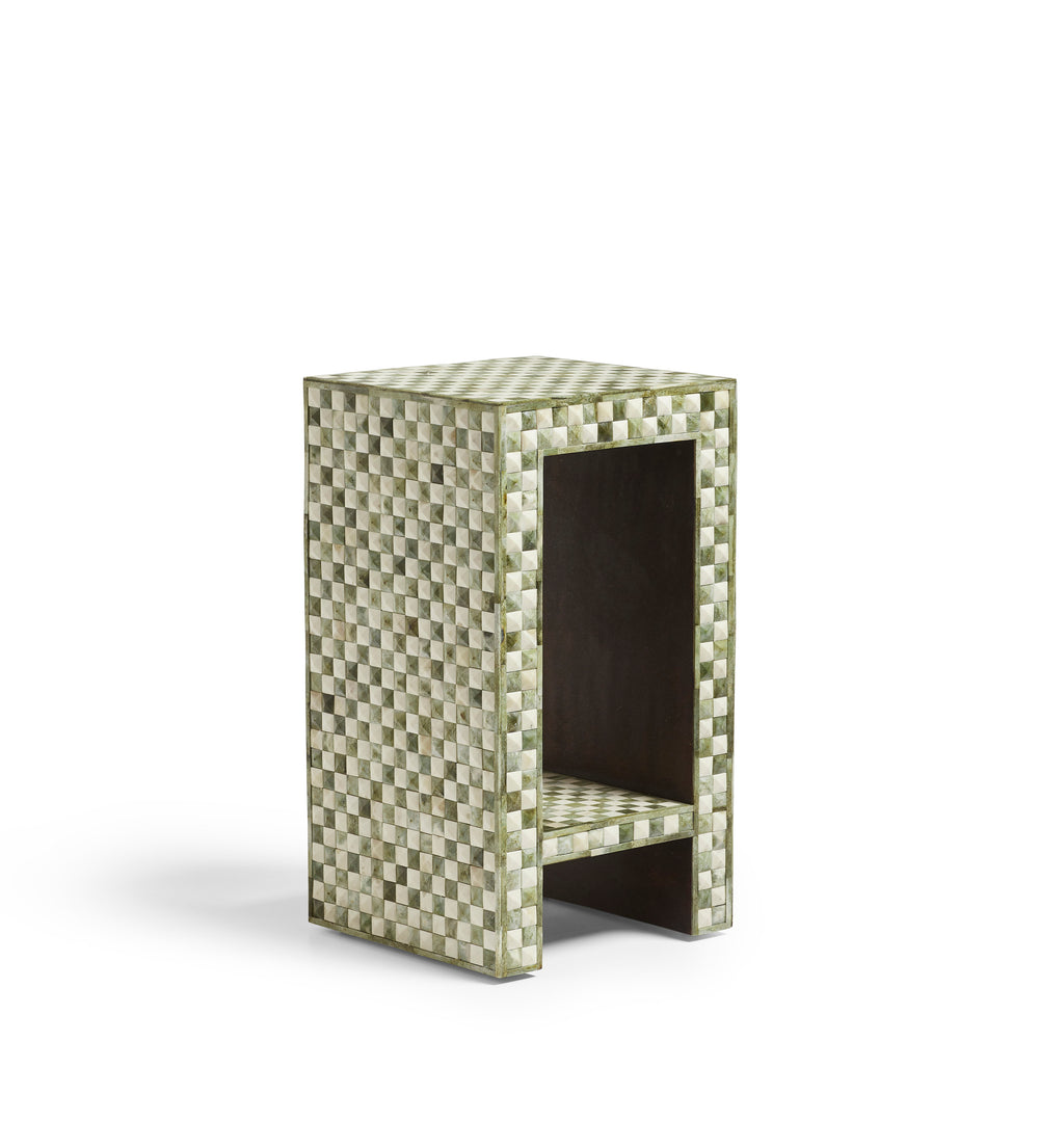 Tattersall Side Table - Spruce