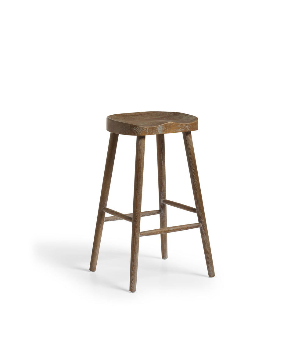 Taverna Bar Stool - Weathered Oak