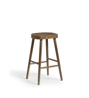 Taverna Bar Stool - Burnt Oak