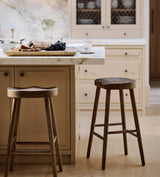 Taverna Bar Stool - Burnt Oak