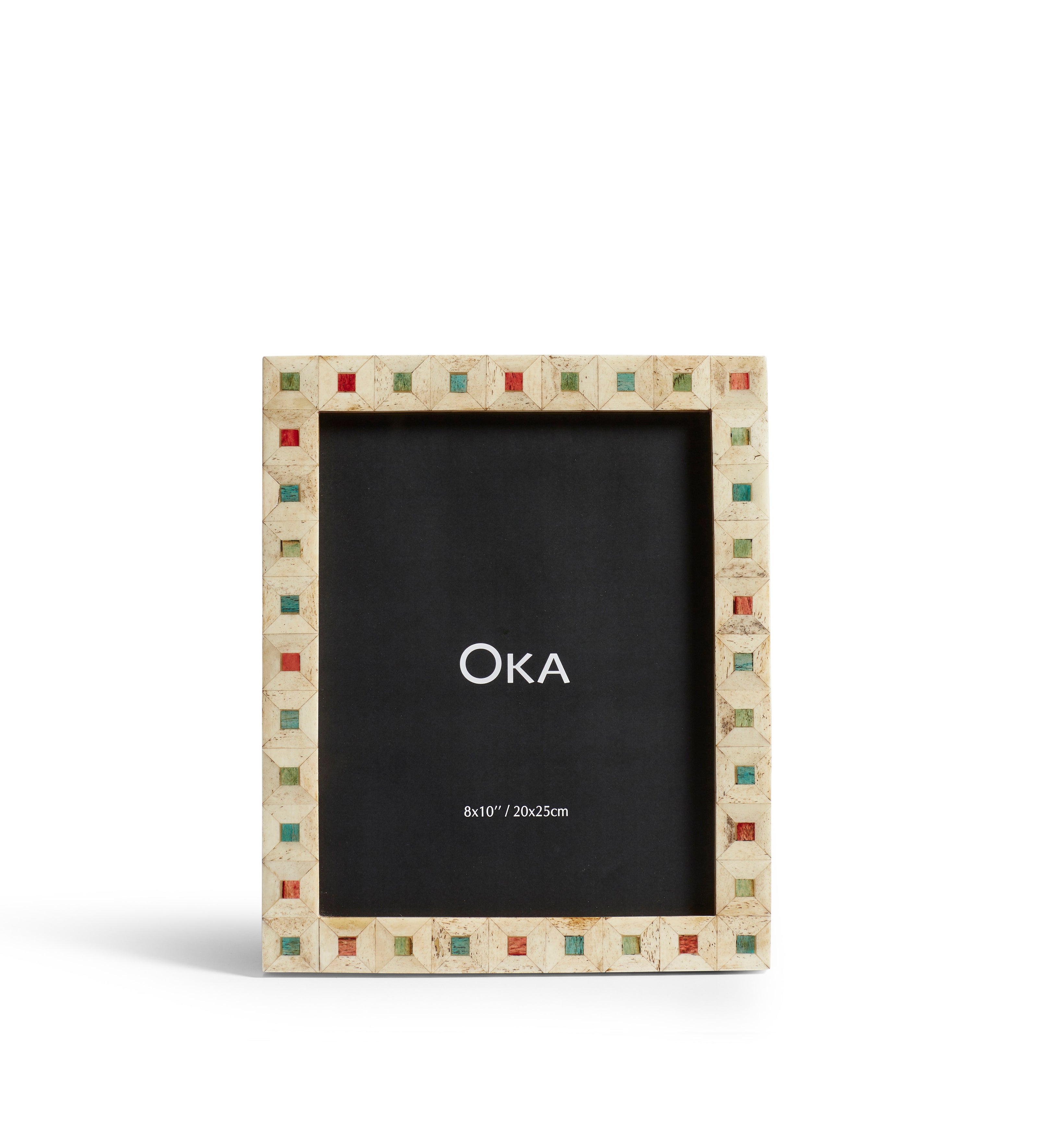 Telha Bone Tile Picture Frame 8x10" - Multi