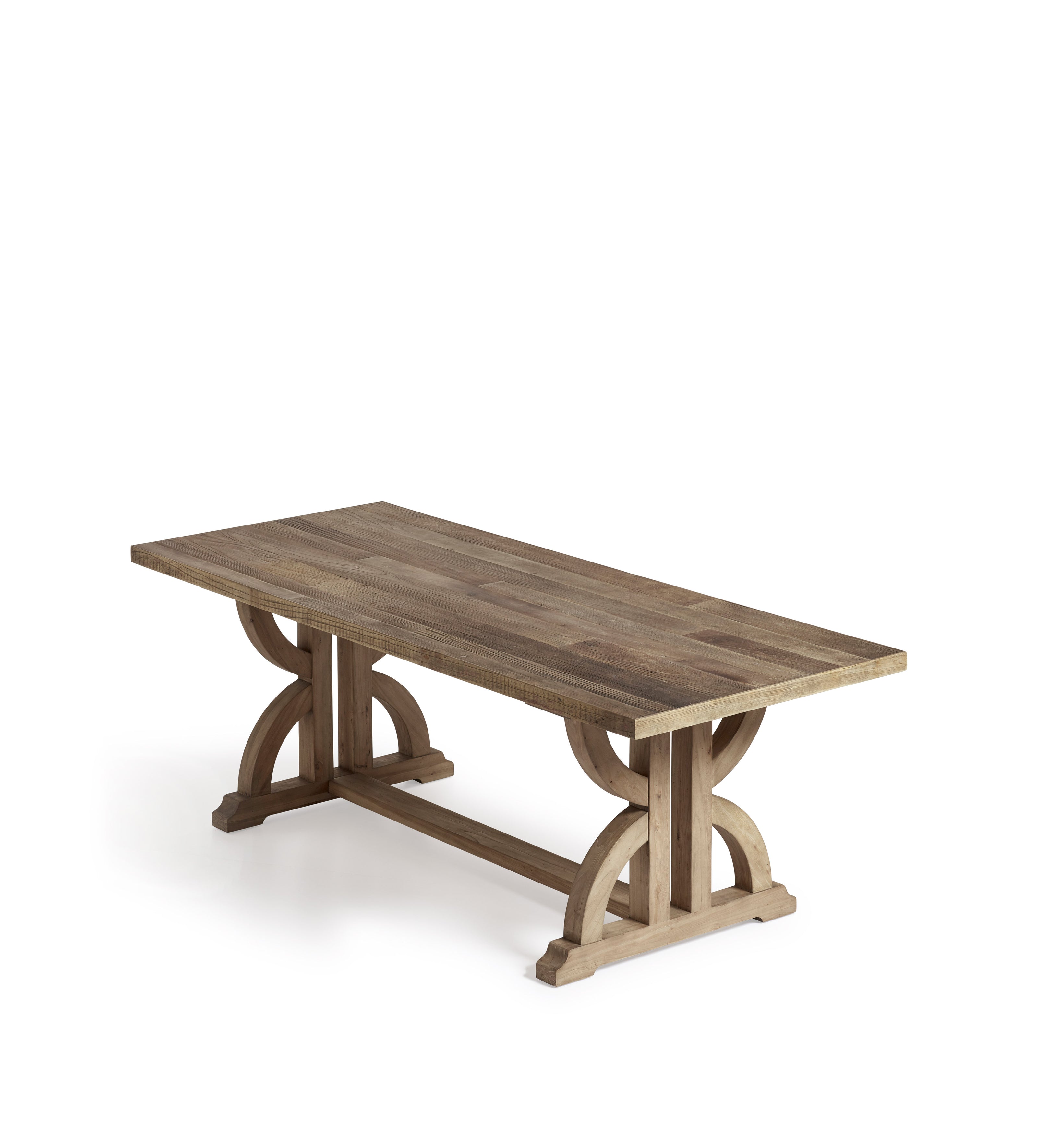 Tempus Dining Table - Natural Recycled Elm